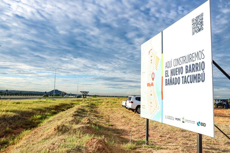 Predio de 67 hectáreas que se rellenó para viviendas, en el marco de las obras de la Costanera Sur. 