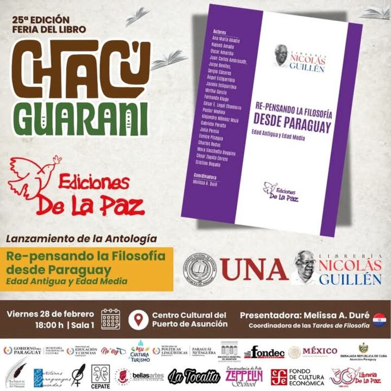 Presentación del libro “Re-pensando la filosofía desde Paraguay”