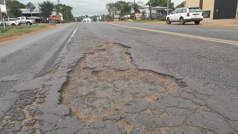 La ruta PY01 se intervendrá de forma urgente debido a que se encuentra en pésimas condiciones.