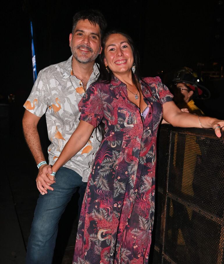 Carlos Ávalos y Silvia Pacheco.