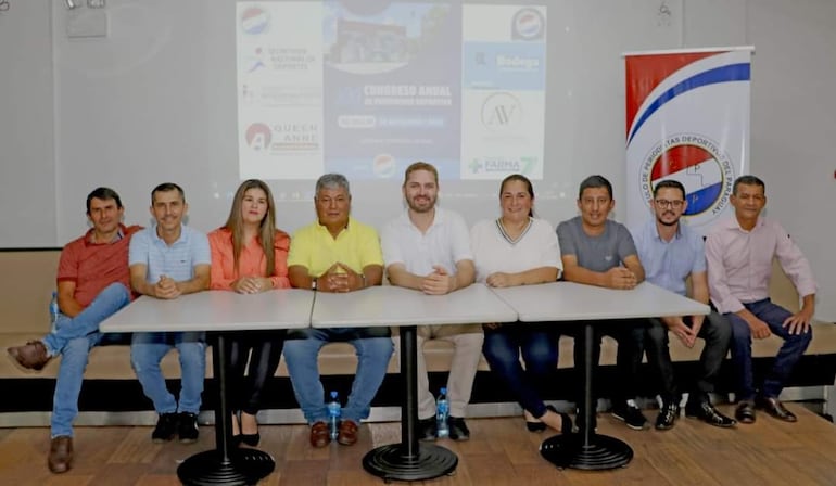 Presentación del congreso anual de periodistas especializados en el deporte.