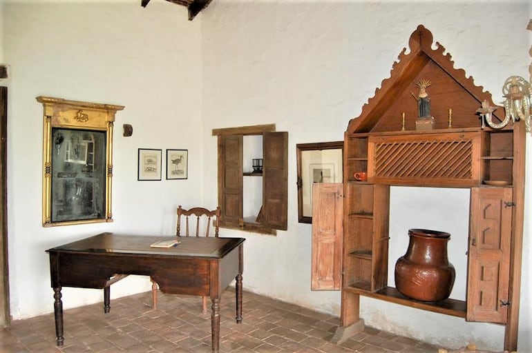 Museo Casa Oratorio Cabañas de Caapucú, un importante sitio histórico.