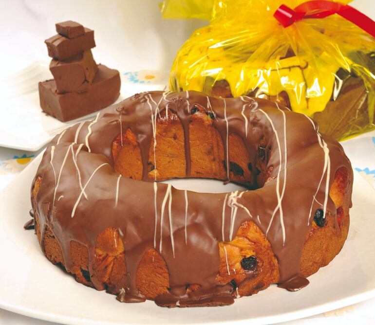 Rosca de Pascua para celíacos.