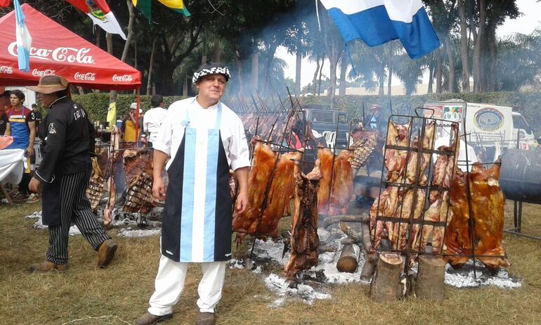 Se prevé la cocción de más de 5.000 kilos de carne.