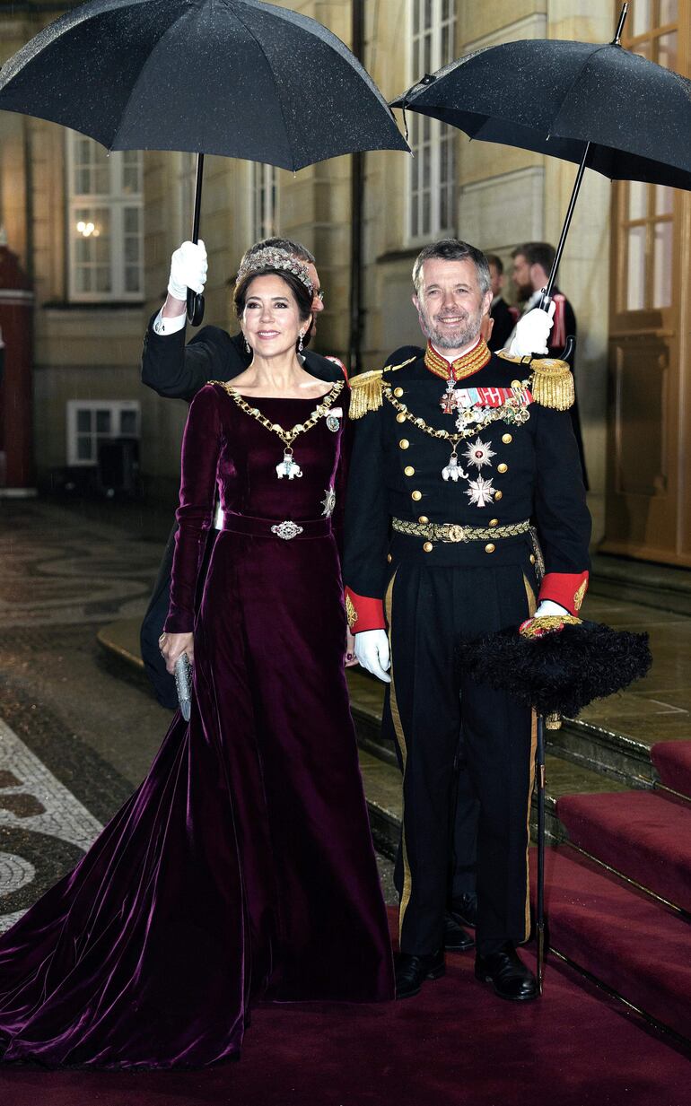 La princesa Mary y el príncipe Federico de Dinamarca.