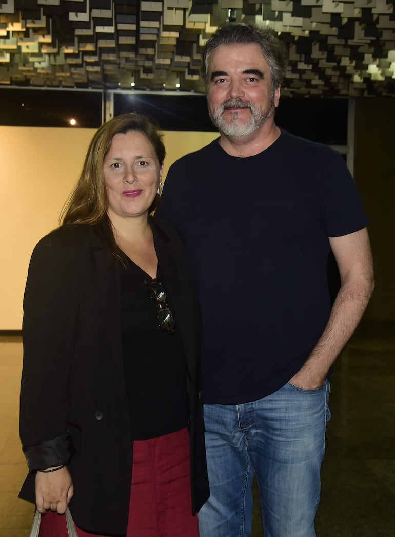 Laura Meza y José Cobos.