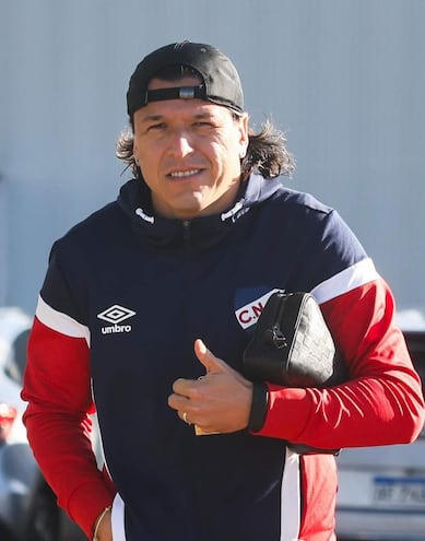 Federico Santander (33), futbolista paraguayo del Nacional de Montevideo.