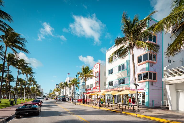 Ocean Drive, Miami.