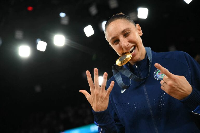 La estadounidense Diana Taurasi ganó su sexto oro.