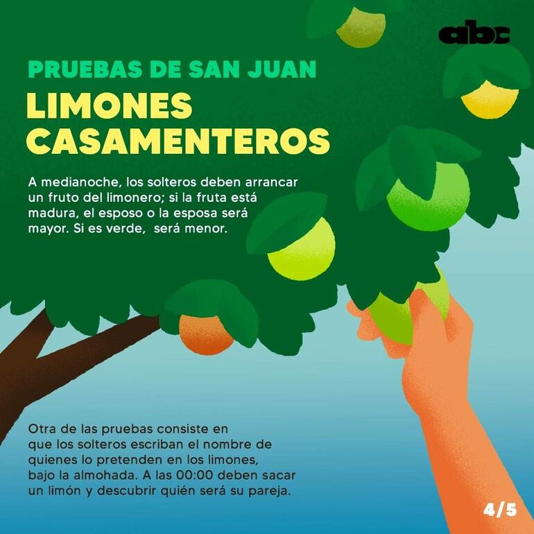 Limones casamenteros.