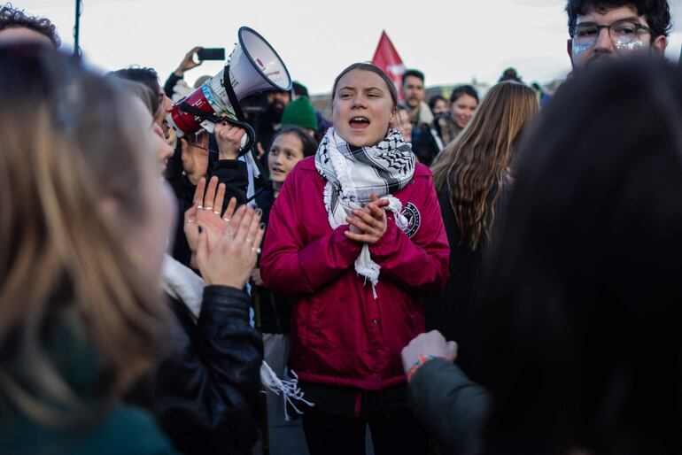 La conocida activista ambiental sueca Greta Thunberg.