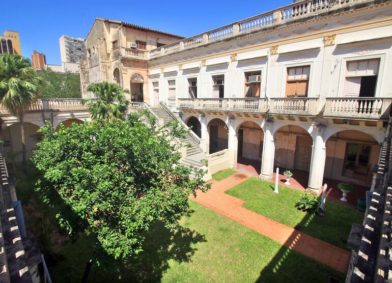 El Palacio Patri es uno de los edificios emblemáticos de Asunción que será parte de la "Noche de los palacios".
