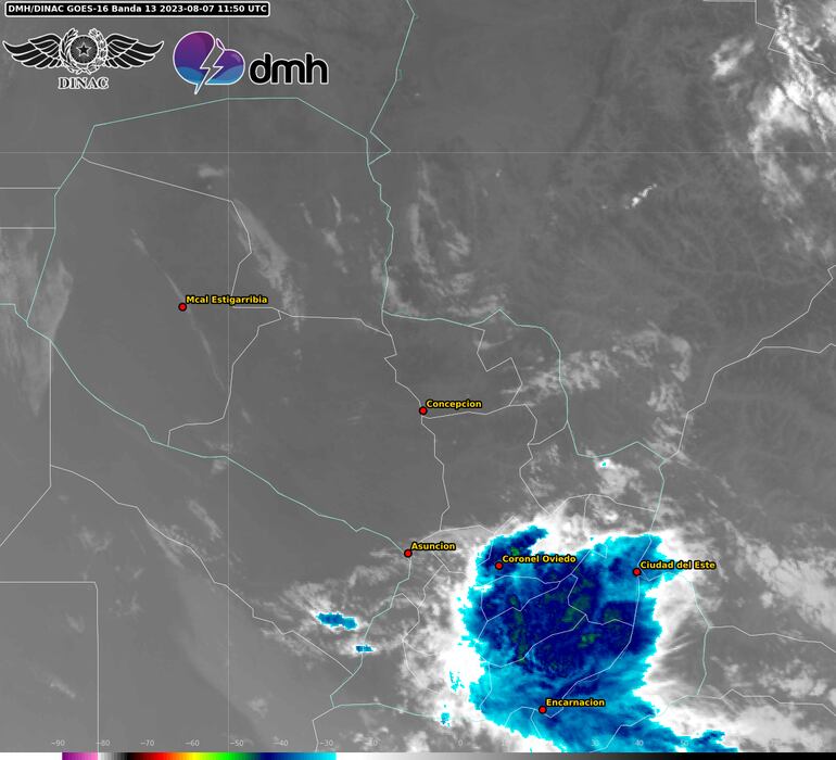 Las tormentas se extienden esta mañana, según la última alerta meteorológica emitida a las 8:00.