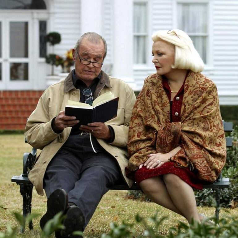 Gena Rowlands junto a James Garner en el filme "Diario de una pasión". (Instagram/Gena Rowlands Fans)