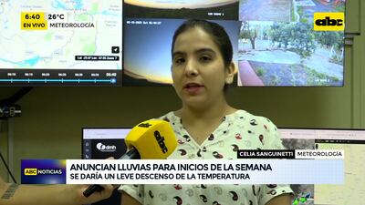 Meteorología anuncia fin de semana caluroso y con probables lluvias