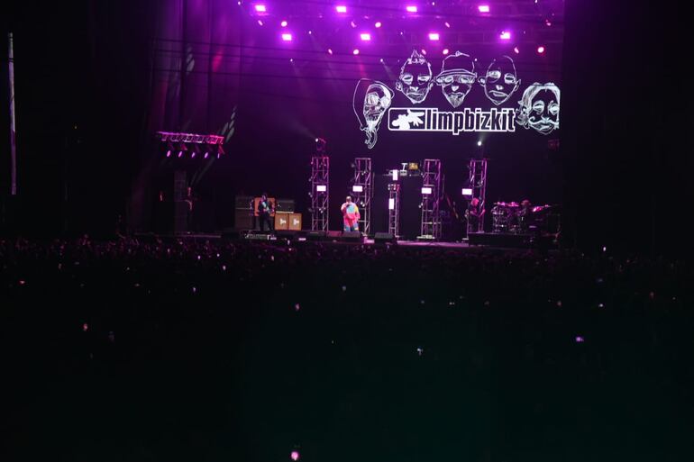 Limp Bizkit hizo su aparición en el festival Asunciónico 2024.