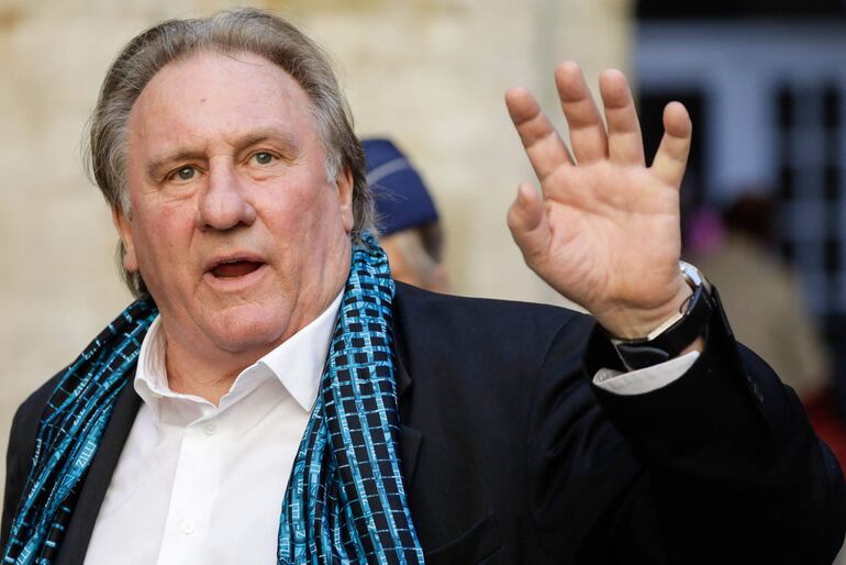 Gerard Depardieu en una foto de 2018.