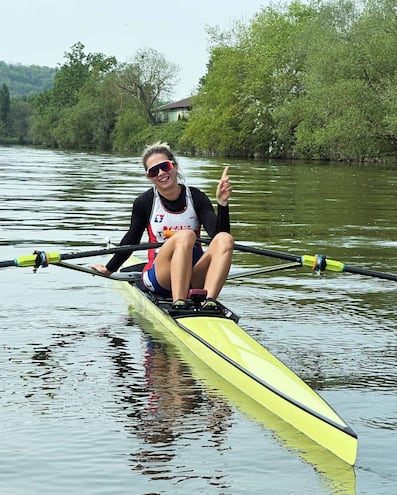 Alejandra Beatriz Alonso (27) compite hoy en Bélgica.