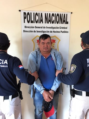 Enirque Díaz Sanguina, con frondosos antecedentes fue capturado hoy por la Policía