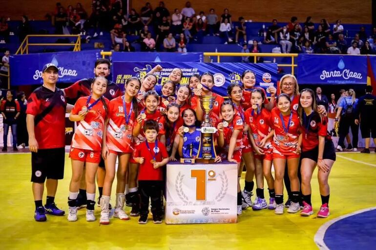 Las pequeñas de San Lorenzo se consagraon bicampeonas en la categoría U12 del Nacional.