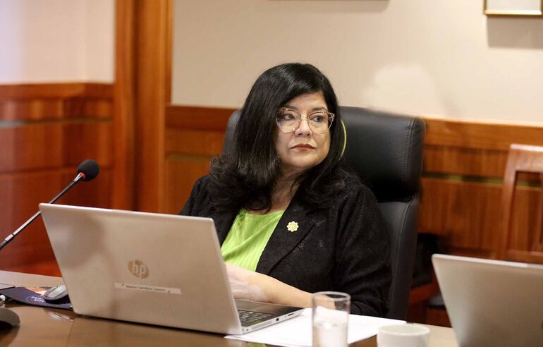 María Carolina Llanes, viceministra primera de la Corte Suprema de Justicia,