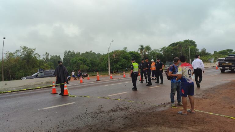 La nueva circunvalación de la ruta PY02 ya ha sido escenario de varios accidentes fatales.