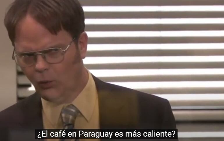 Rainn Wilson interpretó a Dwight Schrute en la serie de comedia estadounidense The Office.