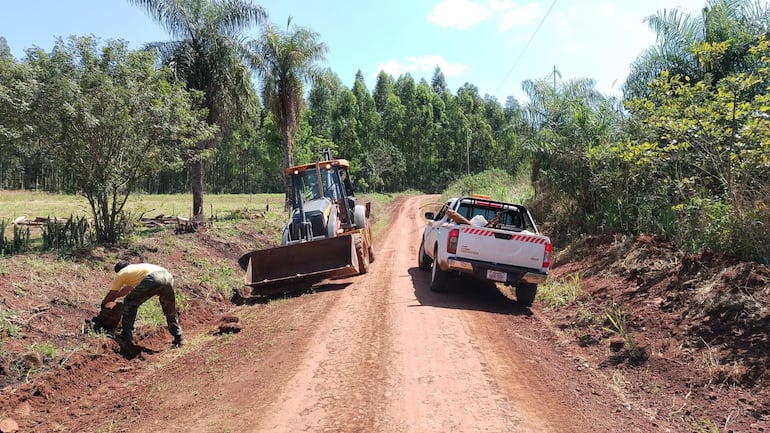 Intensos los trabajos en los tramos del Petrobras Rally del Paraguay, que será uno de los eventos más importantes de este año dentro del Nacional de la modalidad.