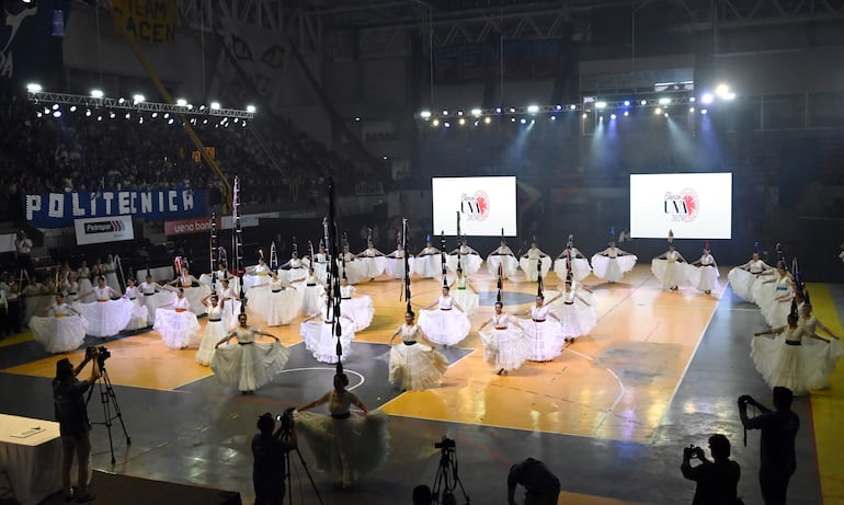 Ceremonia inaugural de los Juegos Universitarios 2024.