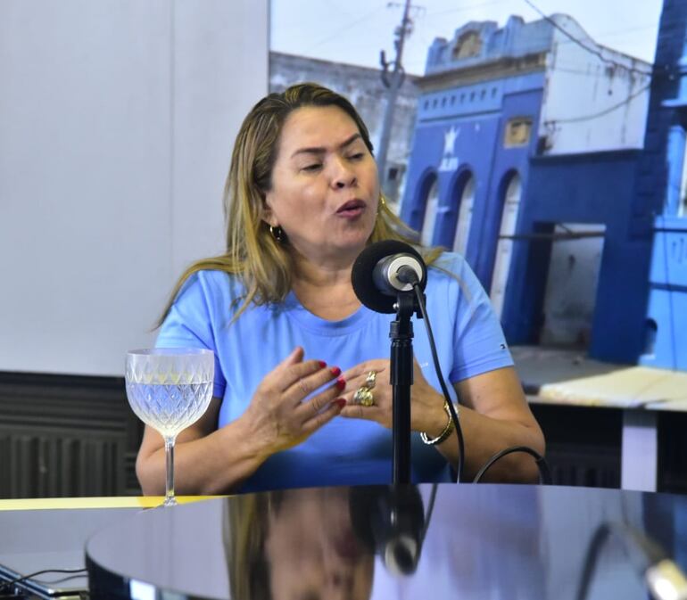 La abogada Basilisa Vázquez, integrante del Directorio del PLRA.