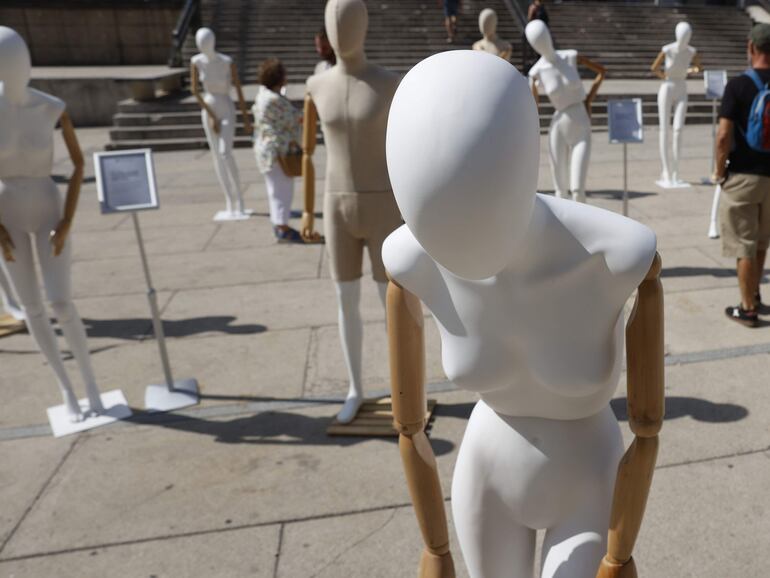 Pensado por una ingeniera sueca siguiendo el modelo de una "mujer tipo", debe ayudar a diseñar asientos que protejan mejor a las mujeres.