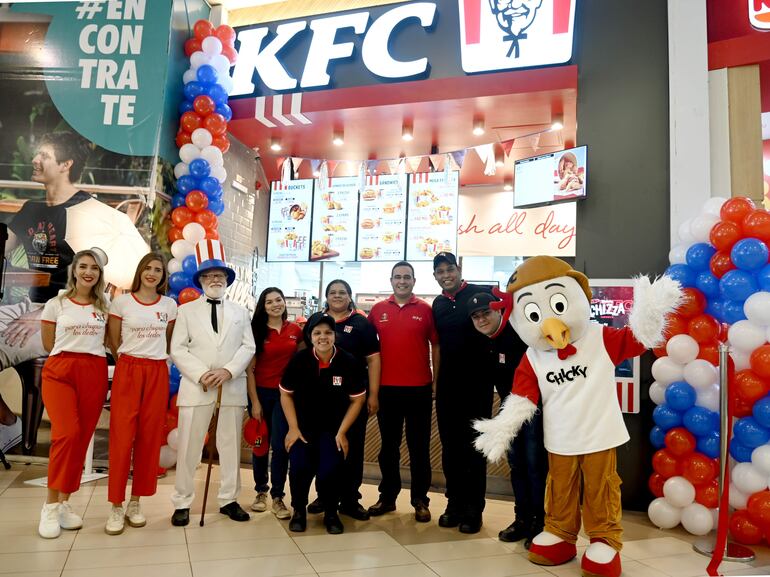 KFC ya está habilitado en el tercer nivel del patio de Comidas de Paseo La Galería.