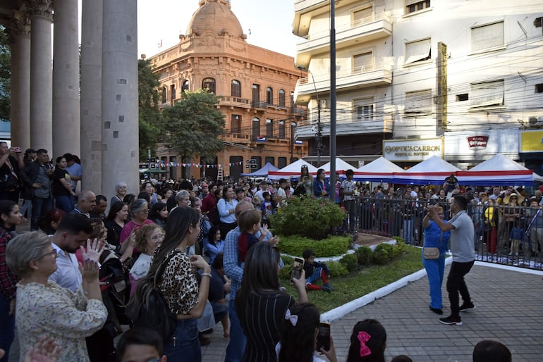 Imagen de archivo. Por el 486 aniversario de la fundación de Asunción se preparan festejos especiales.