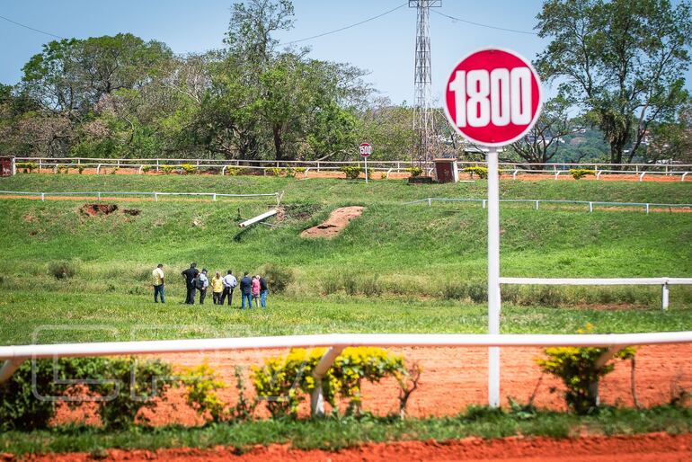 Las autoridades del CPV preparan un atractivo circuito en el interior de la pista de carreras.