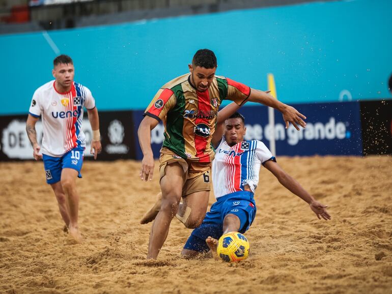 Presidente Hayes finalizó la etapa de grupos de la Copa Libertadores de Fútbol Playa con una victoria.