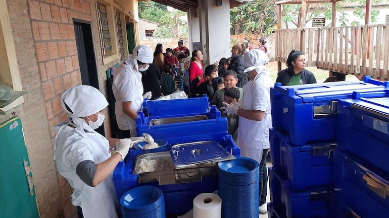 El programa "Hambre Cero" se puso en marcha.