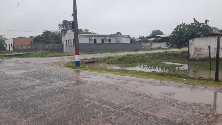 En Fuerte Olimpo, las lluvias registradas ya superaron los 50 mm.