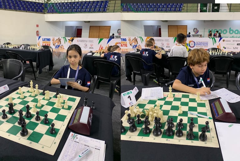 Parte de la Legión Paraguaya en el Panamericano Escolar, donde hay buena cosecha de medallas por parte de los tableros nacionales.