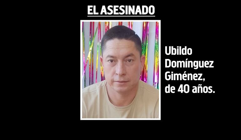 Ubildo Domínguez Giménez, guardia de Prosegur asesinado por asaltantes en General Delgado.