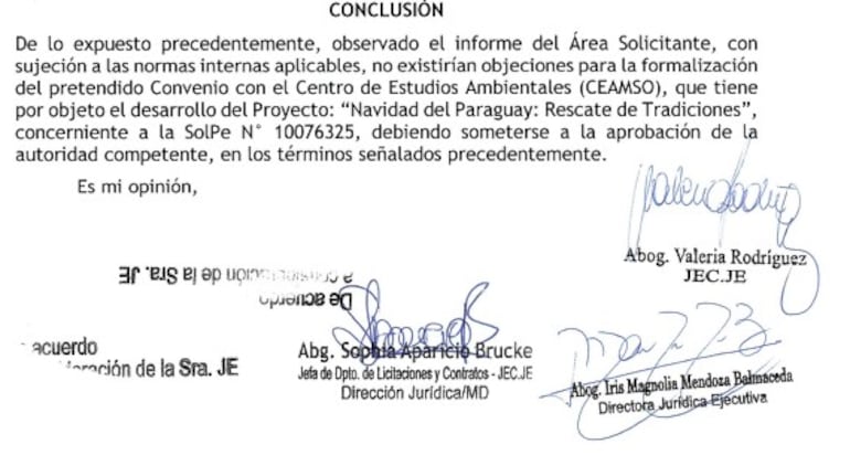 Conclusión del análisis del millonario recurso que buscan utilizar desde la  asesoría de Comunicación Social del ente binacional.