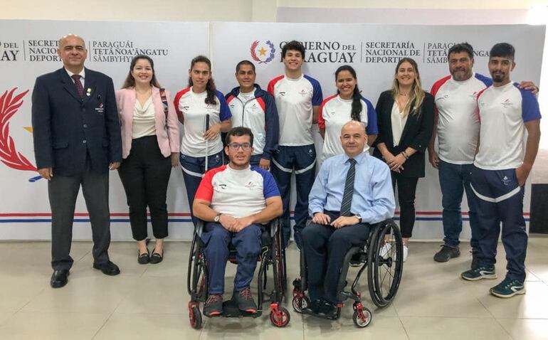 La familia de paratletas de Paraguay está lista para la cita deportiva continental en Chile.