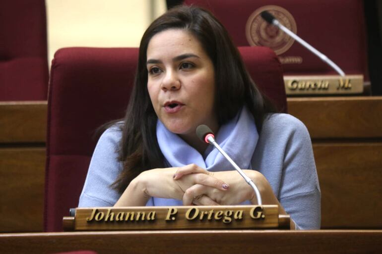  Johanna Ortega (PPS), diputada. 