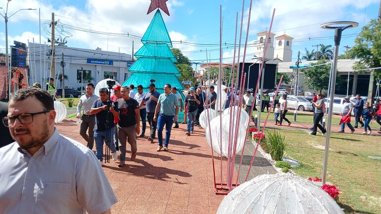 Tras presión ciudadana, suspenden obras de desagüe del Hospital General de Coronel Oviedo