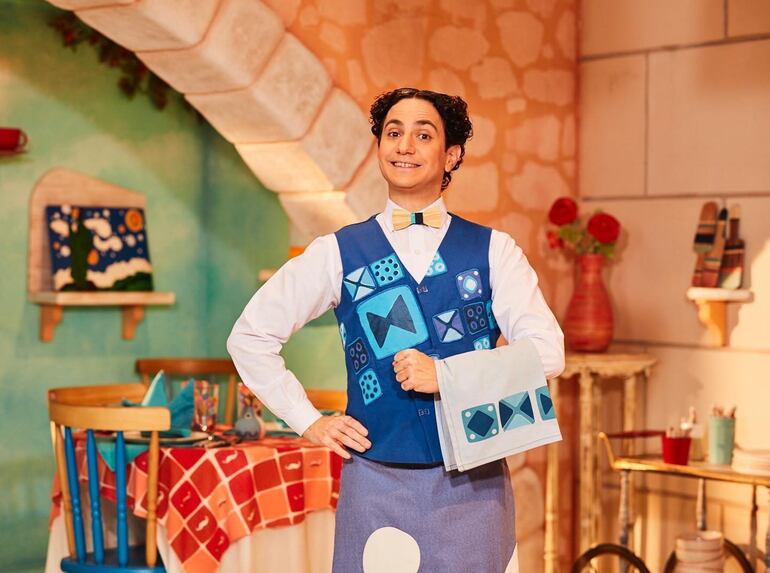 Francis, uno de los personajes principales de la serie "El Ristorantino" formará parte del show de Disney Junior en vivo.