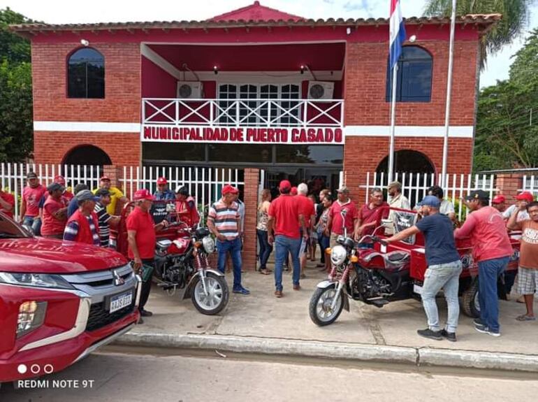 Municipalidad de Puerto Casado en plena crisis judicial y política.