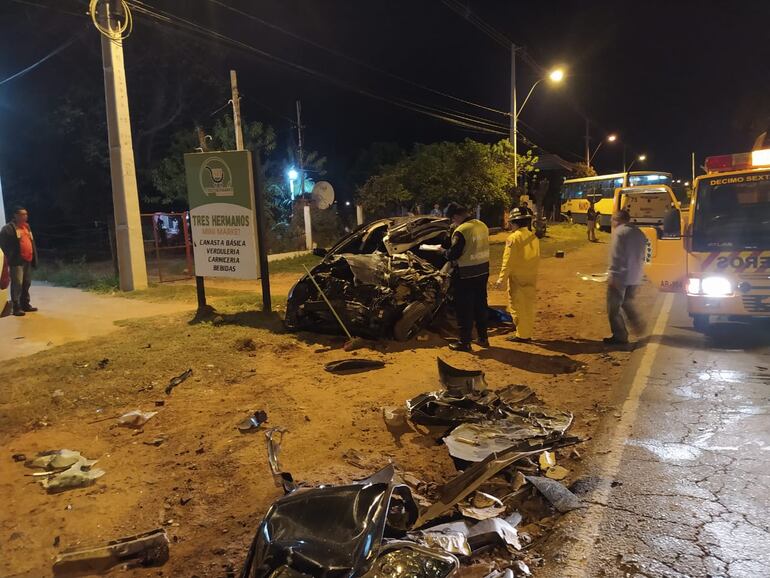 Un hombre falleció como resultado de un grave choque ocurrido en Itá.