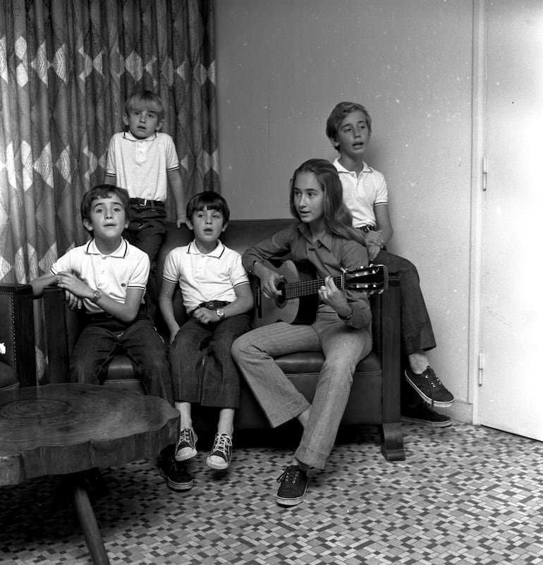 Niños cantores de la Argentina.