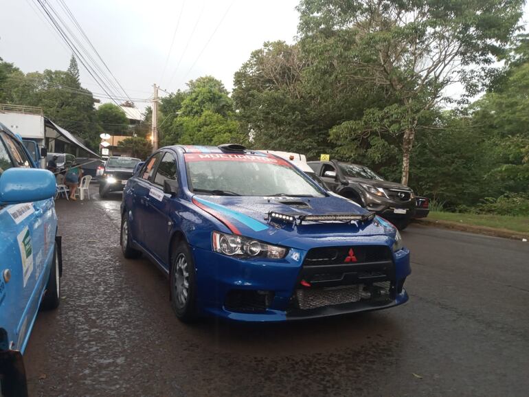 Néstor Acosta y Diego Villalba (Mitsubishi Lancer Evo X) se adjudicaron la victoria en la RC2N.