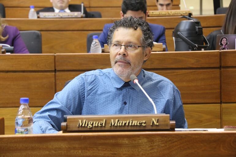 Diputado Miguel Martínez (Ex Cruzada Nacional)