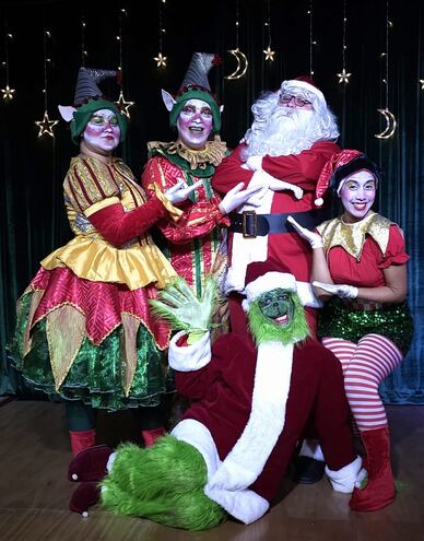 La obra teatral "La magia de Papá Noel" dará inicio a la "Plaza Navidad", que estará en la Plaza de la Democracia.